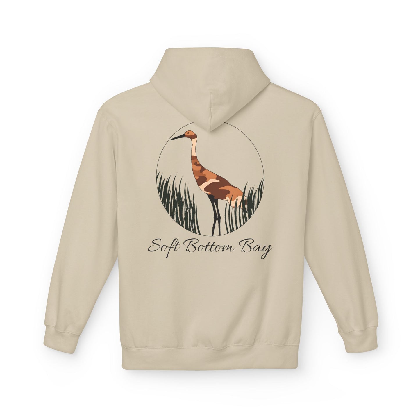 Marshy Crane Hoodie